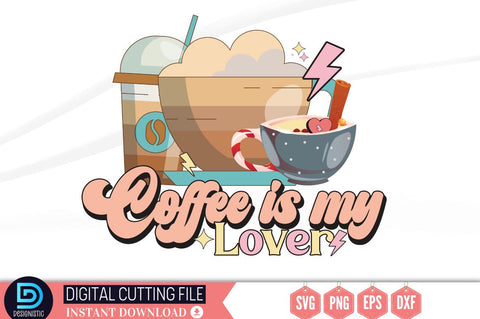 Coffee is my lover SVG SVG DESIGNISTIC 