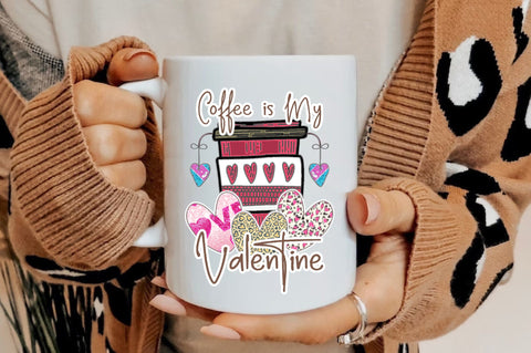 Coffee is My Valentine Sublimation Sublimation Jagonath Roy 