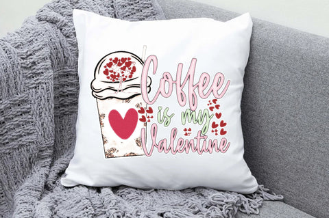 Coffee is My Valentine Sublimation Sublimation Jagonath Roy 