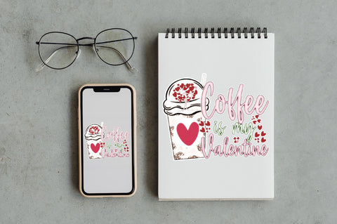 Coffee is My Valentine Sublimation Sublimation Jagonath Roy 