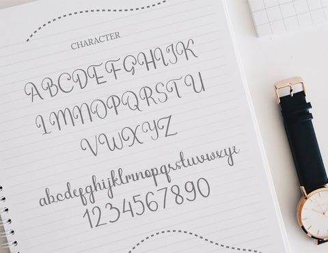 Coffee Latte Script Font inferno.studio3 