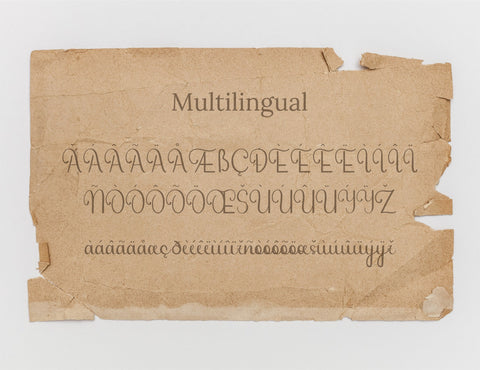 Coffee Latte Script Font inferno.studio3 