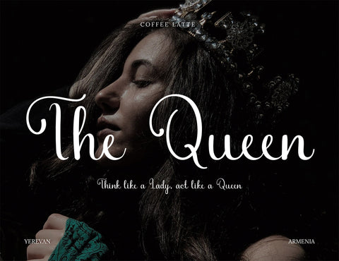 Coffee Latte Script Font inferno.studio3 