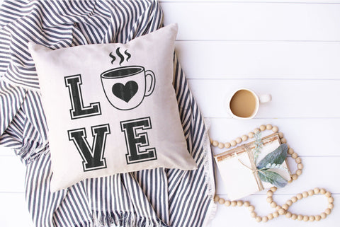 Coffee Love - SVG, PNG, DXF, EPS SVG Elsie Loves Design 