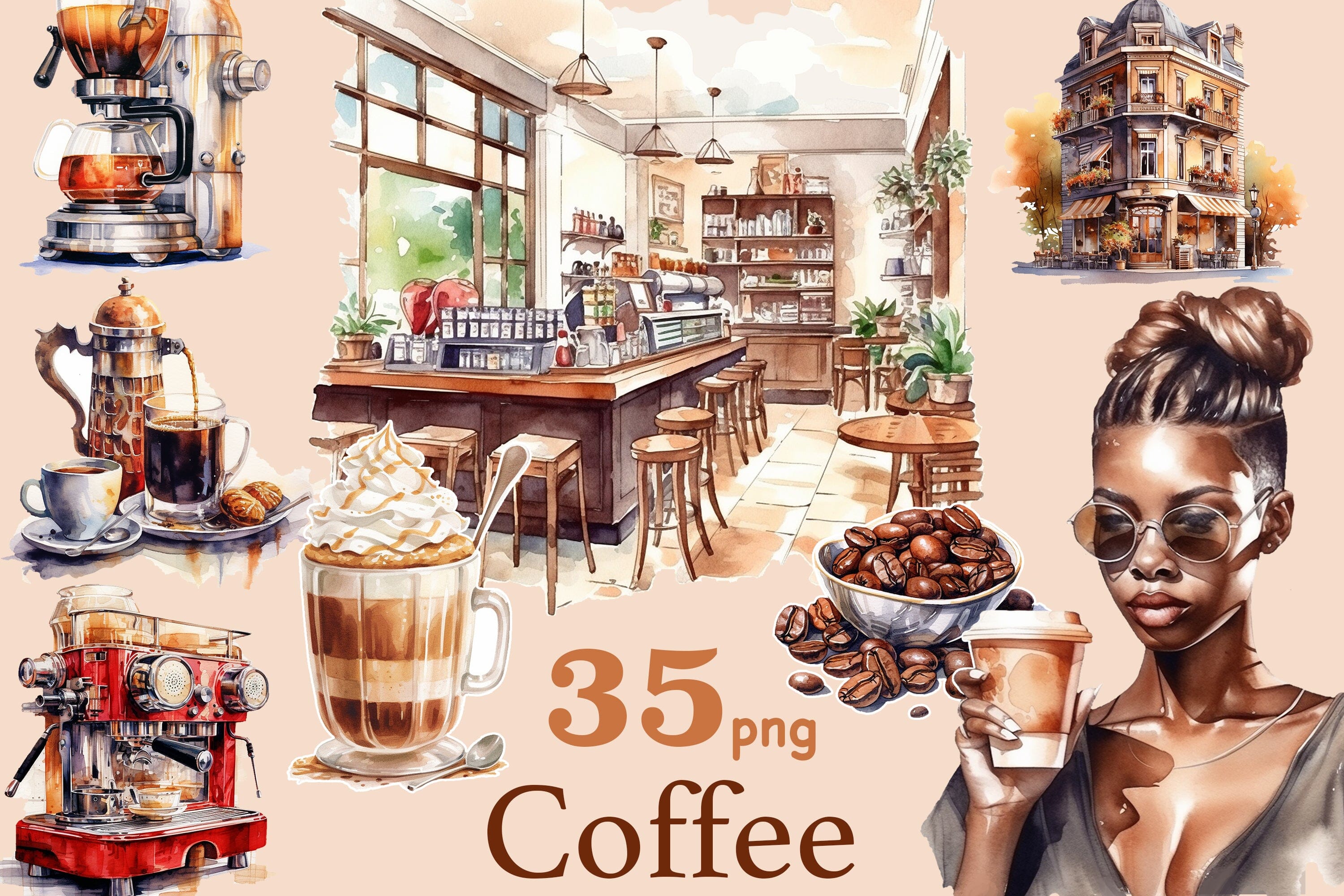 Coffee Lover, Coffe Mug Clipart Graphic by Chonnieartwork · Creative Fabrica