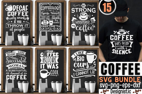 Coffee lover SVG Bundle, Coffee SVG Bundle, Coffee Bundle SVG DESIGNISTIC 