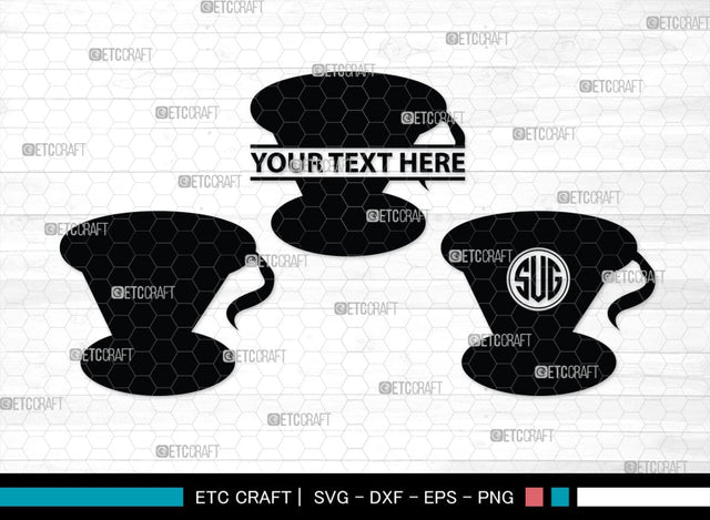 Coffee Maker Set Monogram, Coffee Maker Set Silhouette, Coffee Maker Set SVG, Coffee Maker Svg, Coffee Maker Set Svg, Coffee Svg, Coffee Maker Bundle, SB00167 SVG ETC Craft 