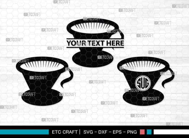 Coffee Maker Set Monogram, Coffee Maker Set Silhouette, Coffee Maker Set SVG, Coffee Maker Svg, Coffee Maker Set Svg, Coffee Svg, Coffee Maker Bundle, SB00167 SVG ETC Craft 