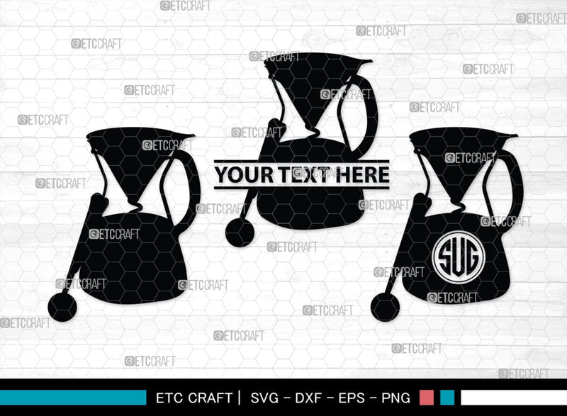 Coffee Maker Set Monogram, Coffee Maker Set Silhouette, Coffee Maker Set SVG, Coffee Maker Svg, Coffee Maker Set Svg, Coffee Svg, Coffee Maker Bundle, SB00167 SVG ETC Craft 