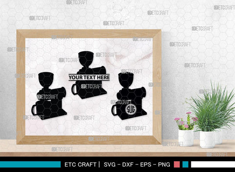 Coffee Mill Monogram, Coffee Mill Silhouette, Coffee Mill SVG, Coffee Grinder Svg, Caffeine Svg, Coffee Svg, SB00168 SVG ETC Craft 