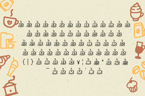 Coffee Mocca Font Aisyah 