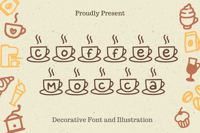 Coffee Mocca Font Aisyah 