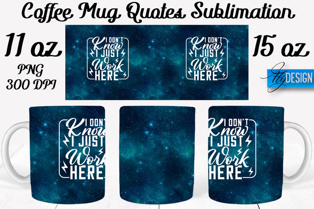 Coffee Mug Quotes Sublimation | Coffee Mug 11 Oz, 15 Oz | Coffee Mug Wrap Templates Sublimation Fly Design 