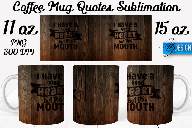 Coffee Mug Quotes Sublimation | Coffee Mug 11 Oz, 15 Oz | Coffee Mug Wrap Templates Sublimation Fly Design 