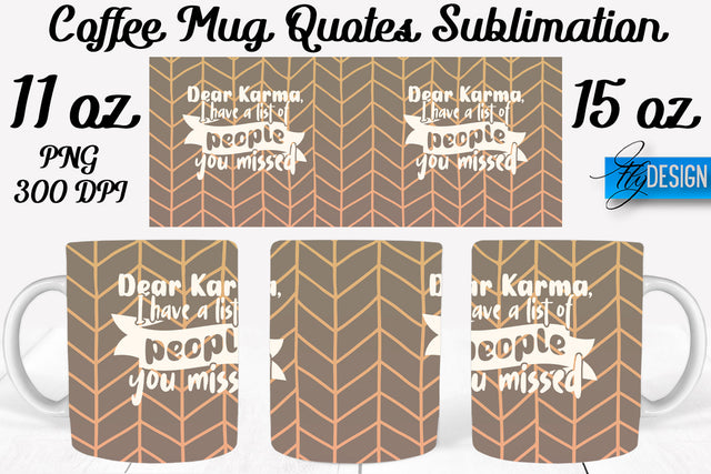Coffee Mug Quotes Sublimation | Coffee Mug 11 Oz, 15 Oz | Coffee Mug Wrap Templates Sublimation Fly Design 