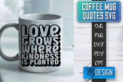 Coffee Mug Quotes SVG | Coffee SVG Design | Funny Quotes SVG Fly Design 
