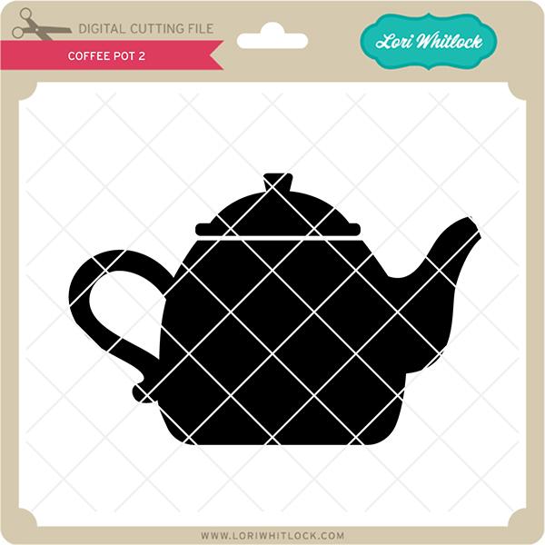 Coffee Pot 2 SVG Lori Whitlock 