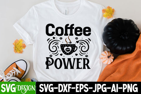 Coffee Power SVG Cut File SVG BlackCatsMedia 