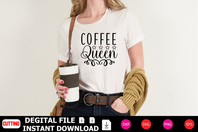 Coffee Queen SVG Shahin alam 