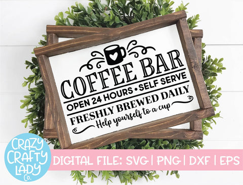 Coffee Quote | Funny Caffeine SVG Cut File Bundle SVG Crazy Crafty Lady Co. 