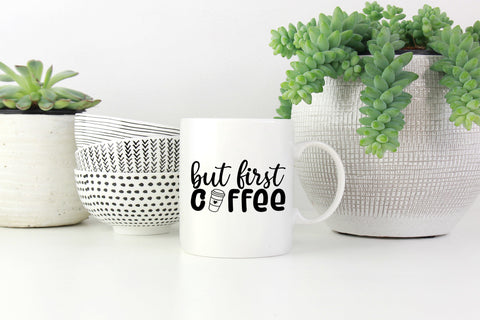 Coffee Quote SVG Bundle - 25 Designs, Coffee Sayings SVG, Coffee Cut Files SVG HappyDesignStudio 