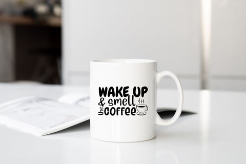 Coffee Quote SVG Bundle - 25 Designs, Coffee Sayings SVG, Coffee Cut Files SVG HappyDesignStudio 