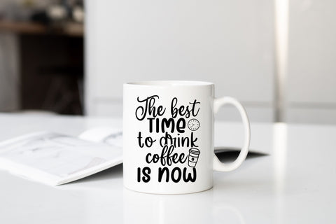 Coffee Quote SVG Bundle - 25 Designs, Coffee Sayings SVG, Coffee Cut Files SVG HappyDesignStudio 