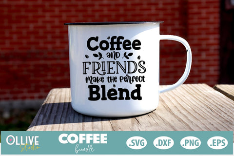 Coffee Quotes Bundle SVG SVG Ollive Studio 