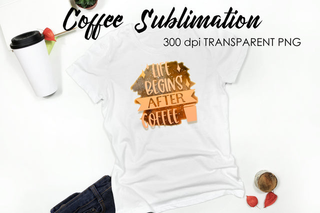 Coffee Quotes Sublimation | Funny T Shirt Designs | Coffee PNG Sublimation Fly Design 