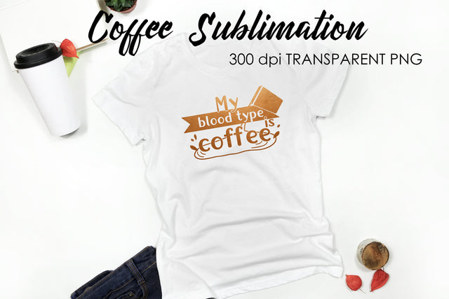 Coffee Quotes Sublimation | Funny T Shirt Designs | Coffee PNG Sublimation Fly Design 