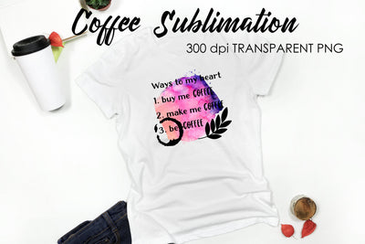 Coffee Quotes Sublimation | Funny T Shirt Designs | Coffee PNG Sublimation Fly Design 