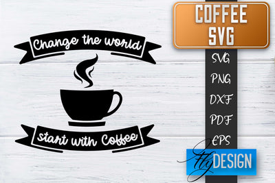 Coffee Quotes SVG | Coffee SVG | Funny Quotes SVG SVG Fly Design 