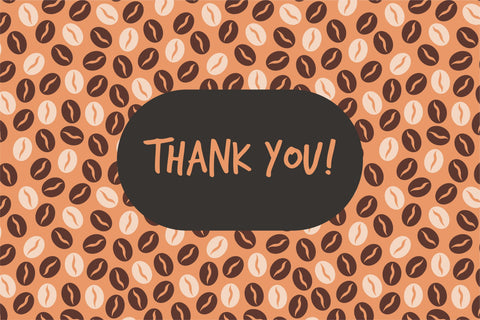 Coffee Seamless Patterns Digital Pattern Rin Green 