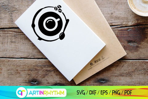 Coffee shop logo SVG Artinrhythm shop 