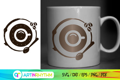 Coffee shop logo SVG Artinrhythm shop 