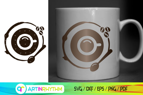 Coffee shop logo SVG Artinrhythm shop 