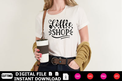 Coffee Shop SVG Shahin alam 