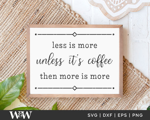 Coffee Signs SVG Bundle | Coffee Lover Cut Files SVG Wood And Walt 