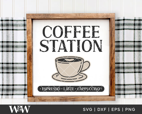Coffee Signs SVG Bundle | Coffee Lover Cut Files SVG Wood And Walt 