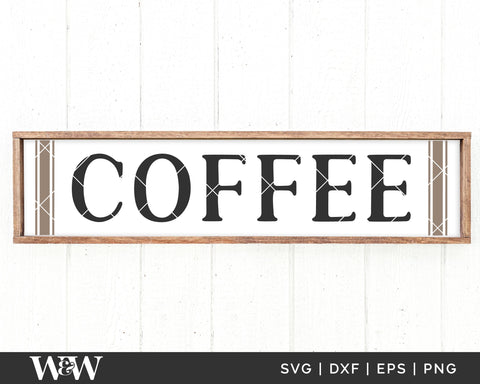Coffee Signs SVG Bundle | Coffee Lover Cut Files SVG Wood And Walt 