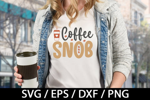 Coffee snob svg SVG akazaddesign 