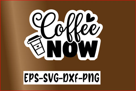 Coffee Sticker design Bundle SVG CraftingStudio 
