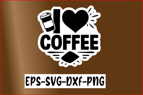 Coffee Sticker design Bundle SVG CraftingStudio 