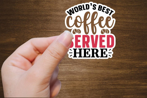 Coffee Sticker SVG Bundle SVG Svgcraft 