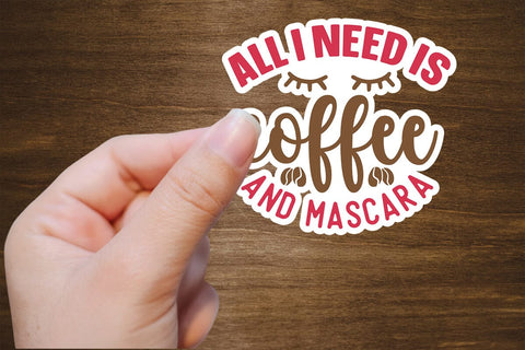 Coffee Sticker SVG Bundle SVG Svgcraft 