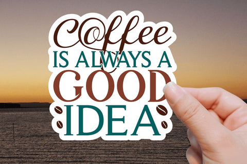 Coffee Stickers Bundle Sublimation Regulrcrative 