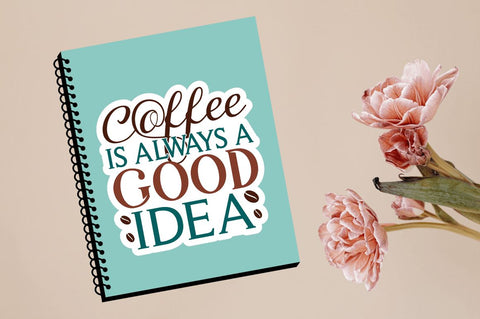 Coffee Stickers Bundle Sublimation Regulrcrative 