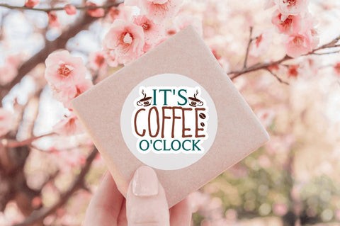 Coffee Stickers Bundle Sublimation Regulrcrative 