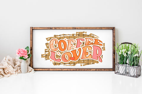 Coffee Sublimation Bundle, Retro Coffee PNG, Retro Coffee Sublimation Bundle SVG Shetara Begum 