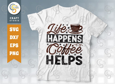 Coffee SVG Bundle, Caffeine Svg, Coffee Time Svg, Coffee Obsessed Svg, Coffee Quotes, Coffee Cutting File SVG ETC Craft 